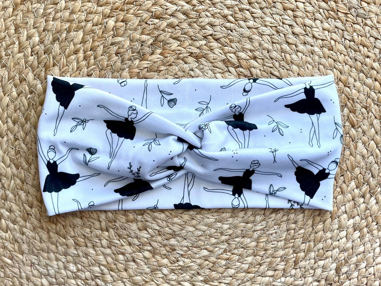 Ballerinas Knit Twist Headband by Designs by Rachel Joy