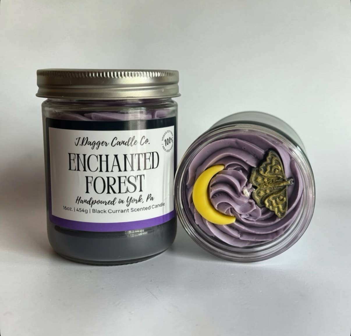 Enchanted Forest Halloween Soy Dessert Candles- J Dagger Candle Co.