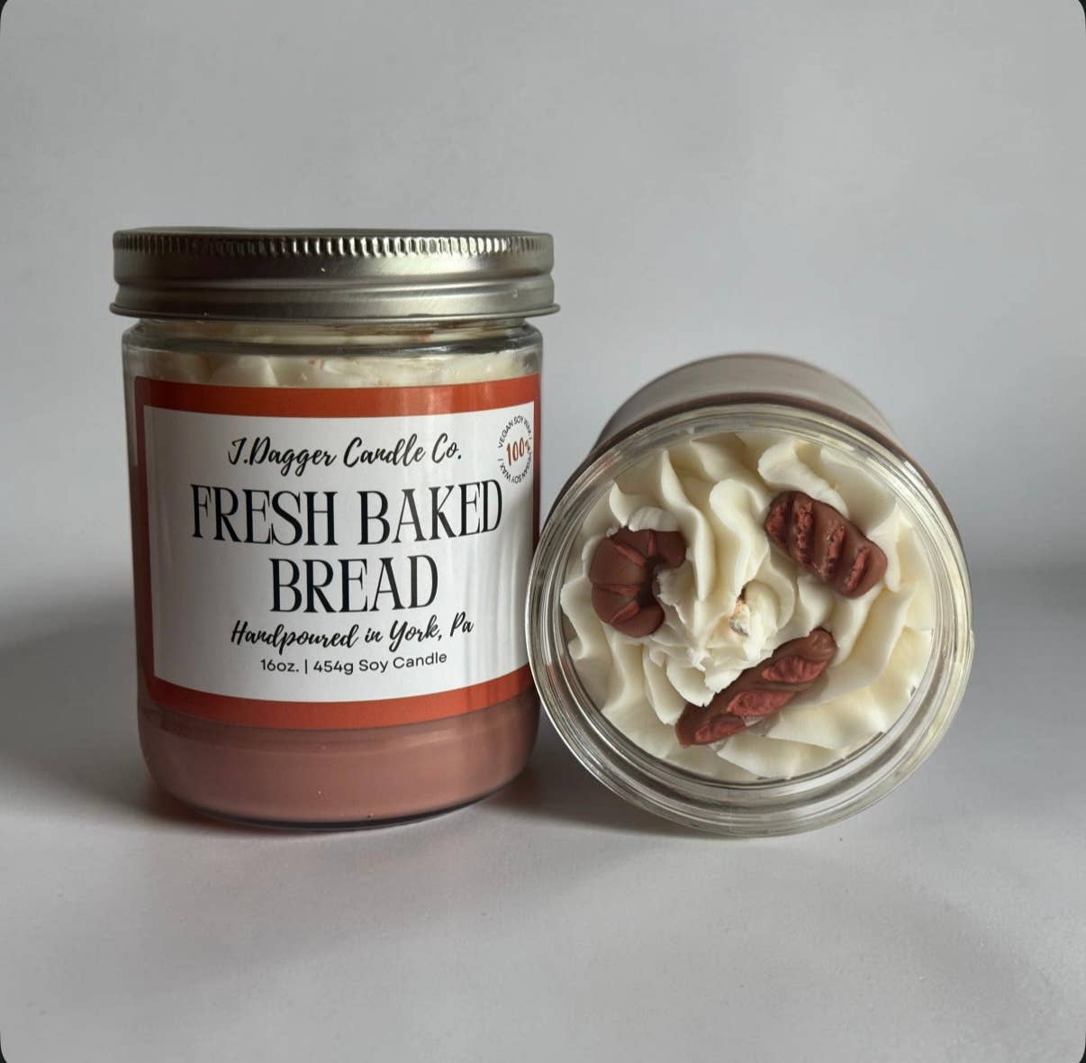 Fresh Baked Bread Soy Dessert Candles J Dagger Candle Co.