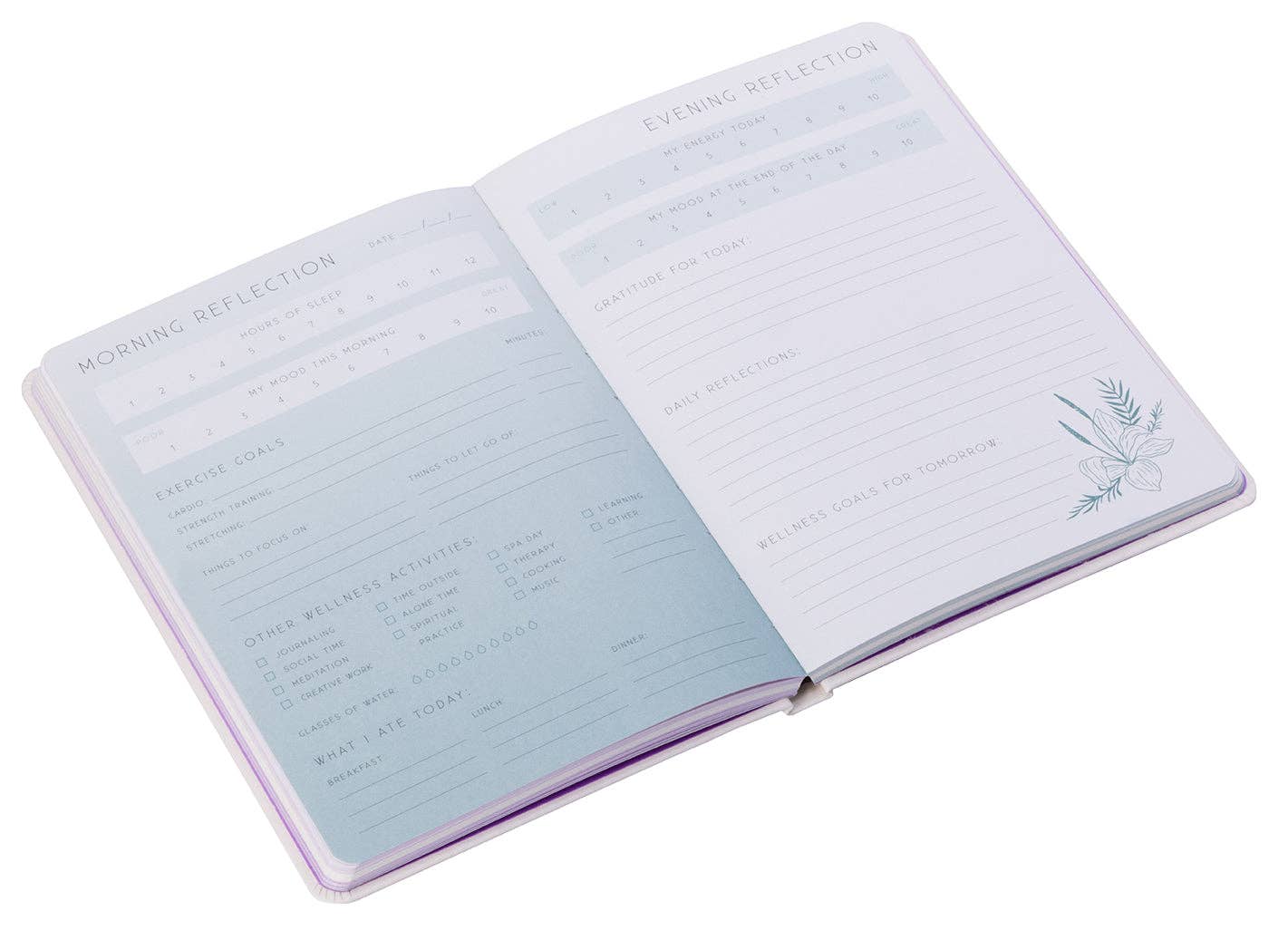 Wellness: A Day and Night Reflection Journal by Insight Editions