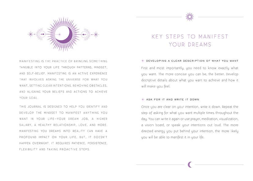 Manifesting: A Day and Night Reflection Journal by Insight Editions