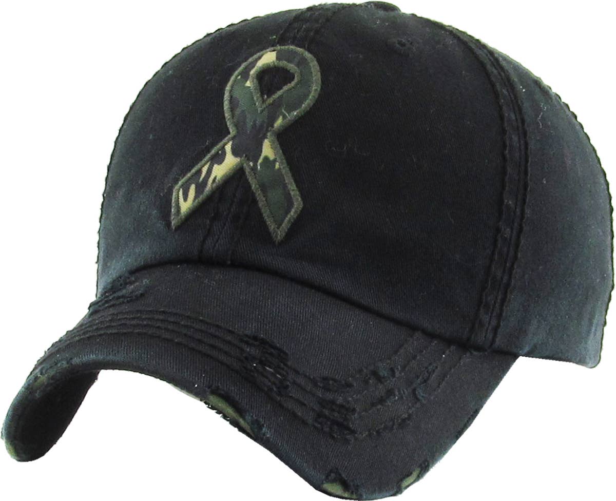 Camo Ribbon Vintage Ballcap