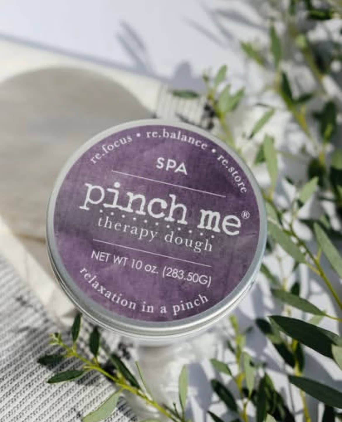 Spa Therapy Dough – Lavender Scented Stress Relief Dough by Pinch Me Therapy Dough