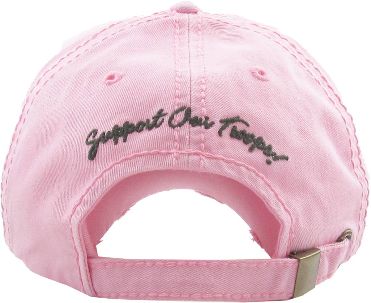 Camo Ribbon Vintage Ballcap