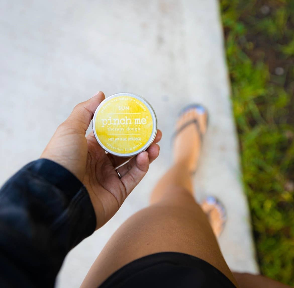 ☀️ Sun Therapy Dough – Lemon Scented Stress Relief Dough by Pinch Me Therapy Dough