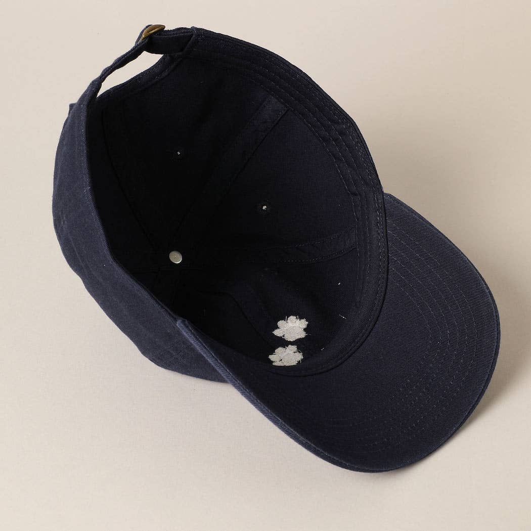 Dog Person Embroidered Cotton Baseball Cap