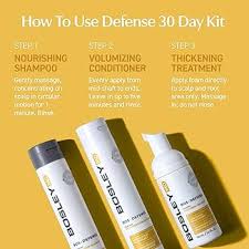 Defense Color Safe 30 Day Kit | 3-Step System (Thinning Hair Prevention)