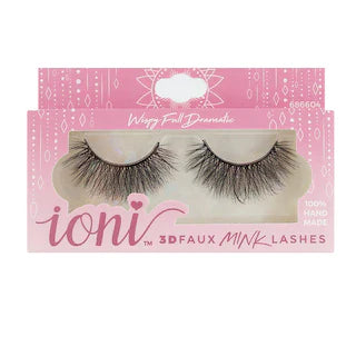 Ioni WISPY LASHES Faux Mink Eyelashes VARIOUS STYLES (1 Pair Pack)