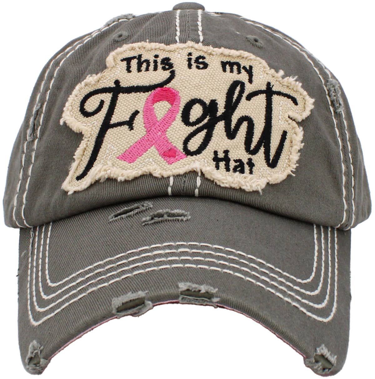 This Is My Fight Hat Vintage Washed Ballcap