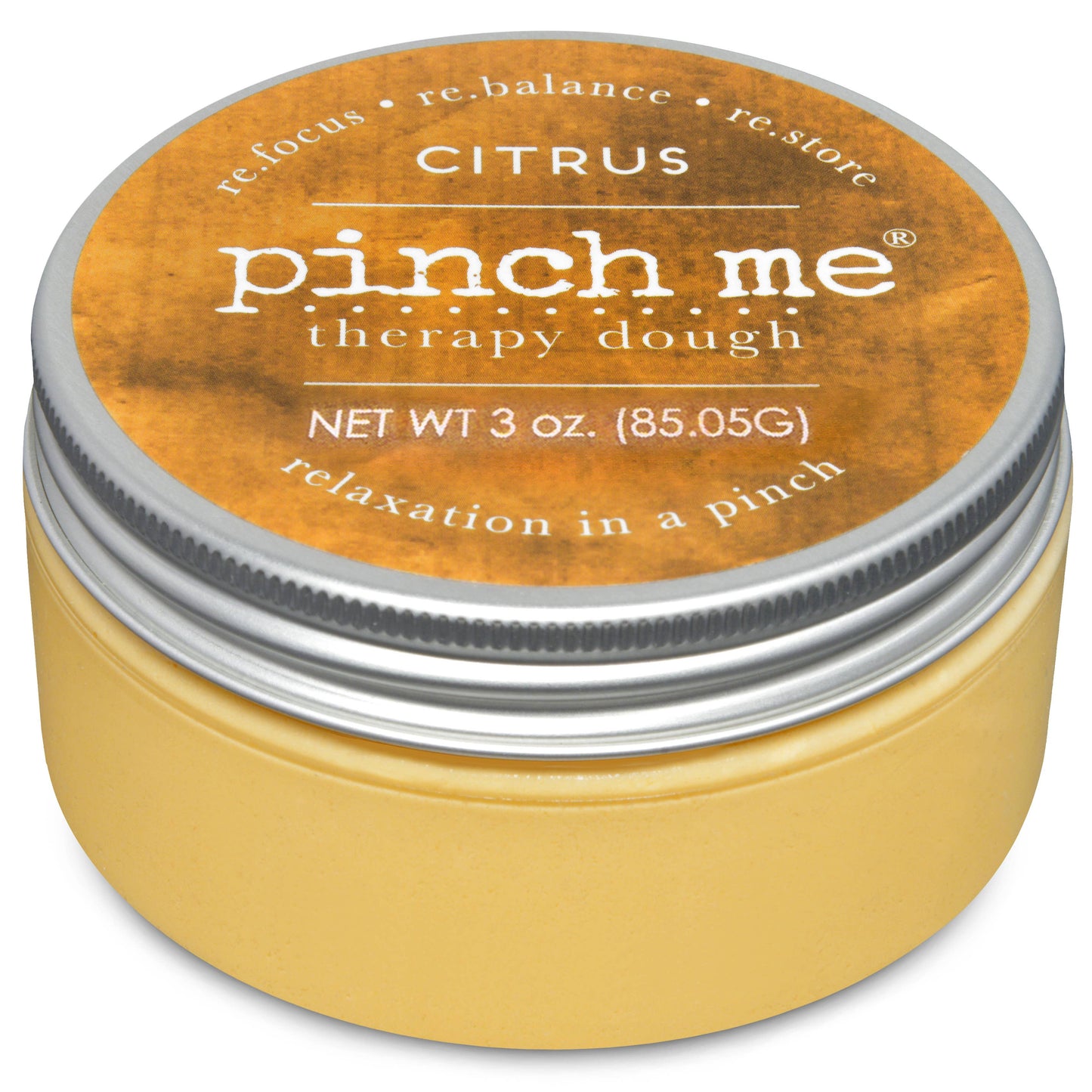 Citrus Therapy Dough – Citrus Scented Stress Relief Dough by Pinch Me Therapy Dough