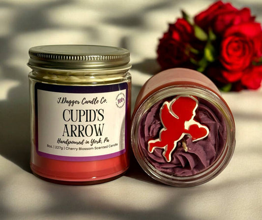Cupid Valentine’s Day Soy Dessert Candle by J Dagger Candle Co.