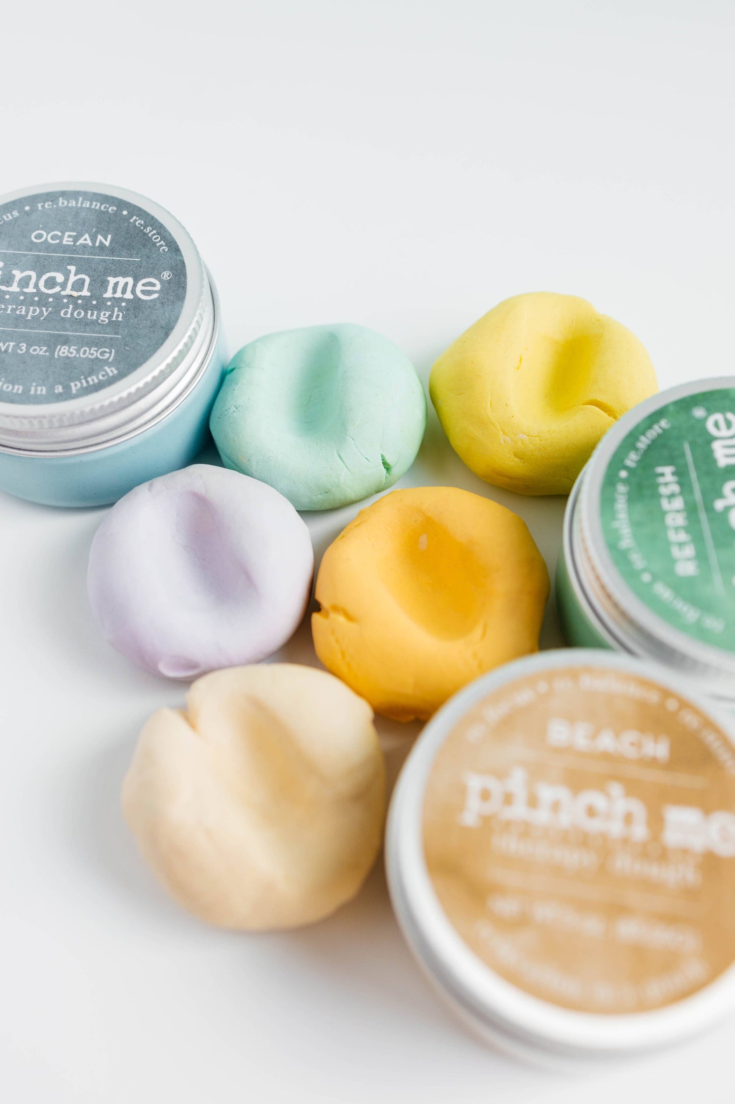 ☀️ Sun Therapy Dough – Lemon Scented Stress Relief Dough by Pinch Me Therapy Dough