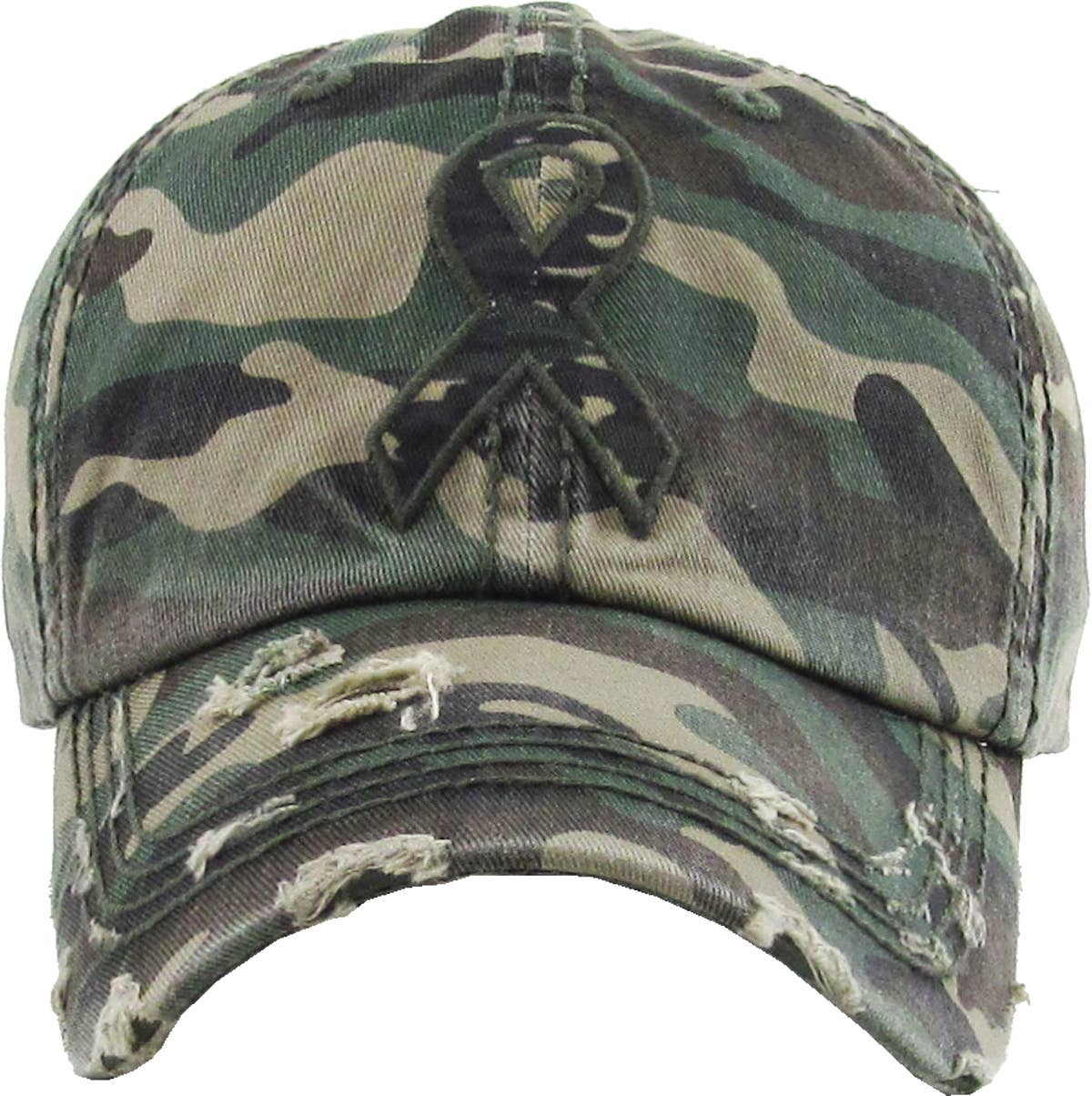 Camo Ribbon Vintage Ballcap