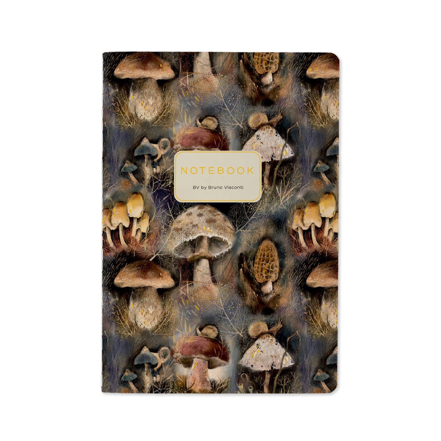 Mushroom Dream by BV by Bruno Visconti - A5 Notebook