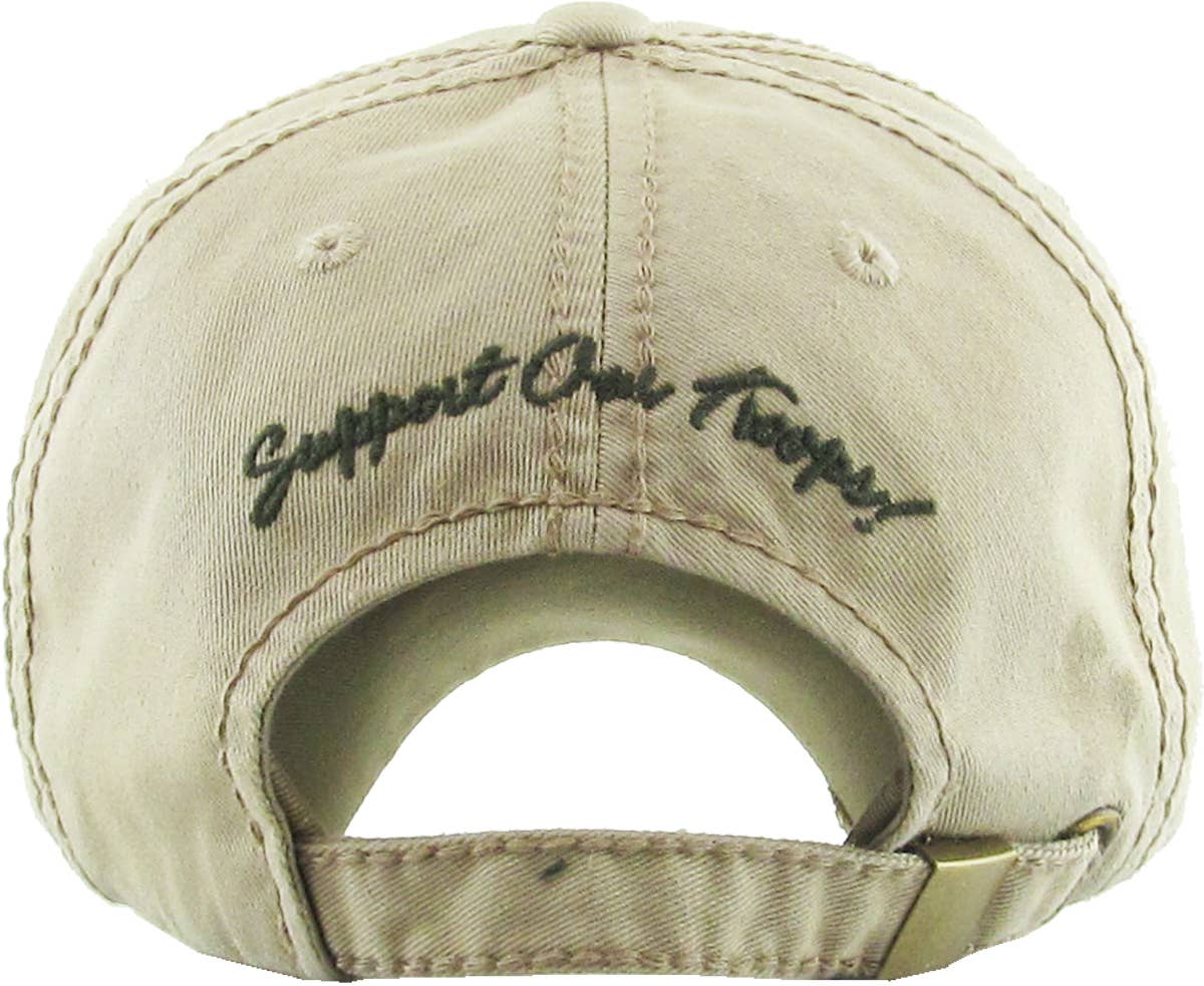 Camo Ribbon Vintage Ballcap