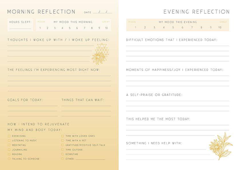 Healing: A Day and Night Reflection Journal by Insight Editions