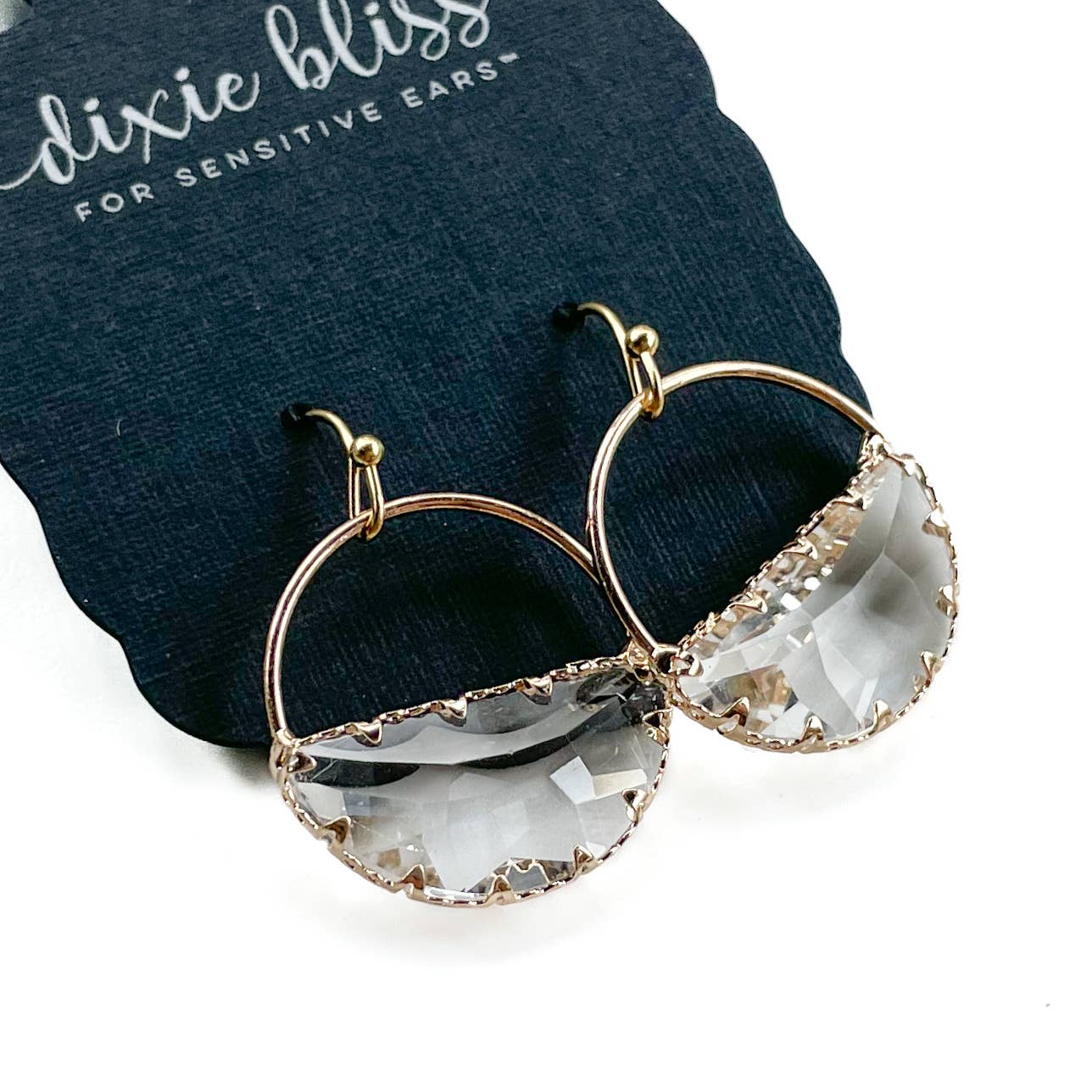 Earnestly Yours Earrings by Dixie Bliss *For Sensitive Ears
