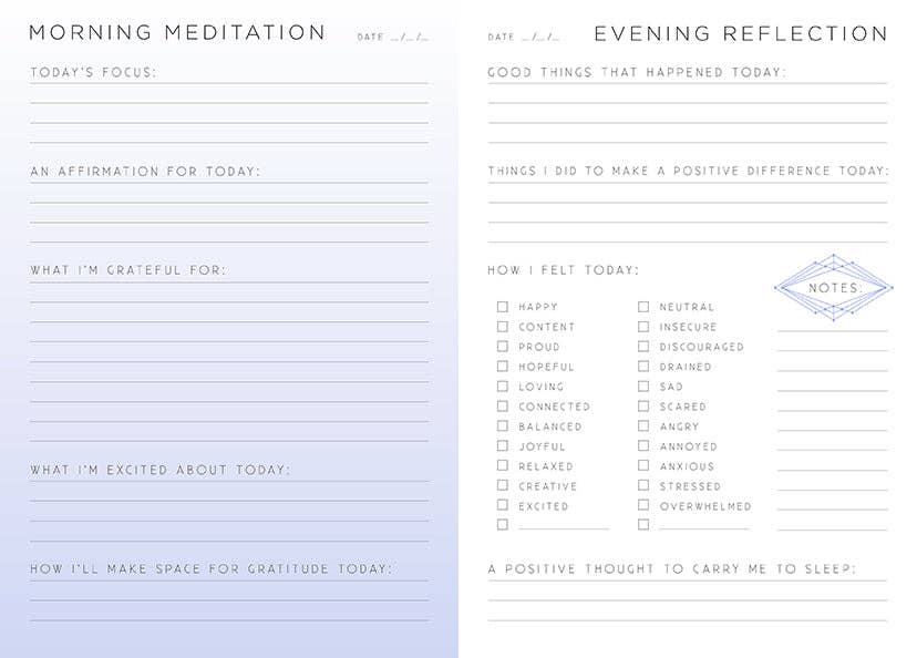 Gratitude: A Day and Night Reflection Journal by Insight Editions