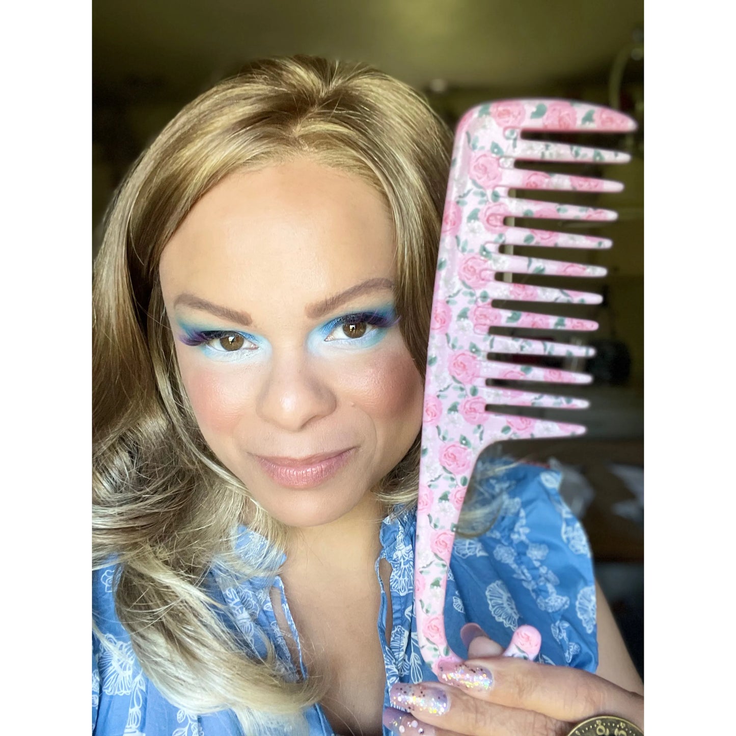 Rose Detangling Comb