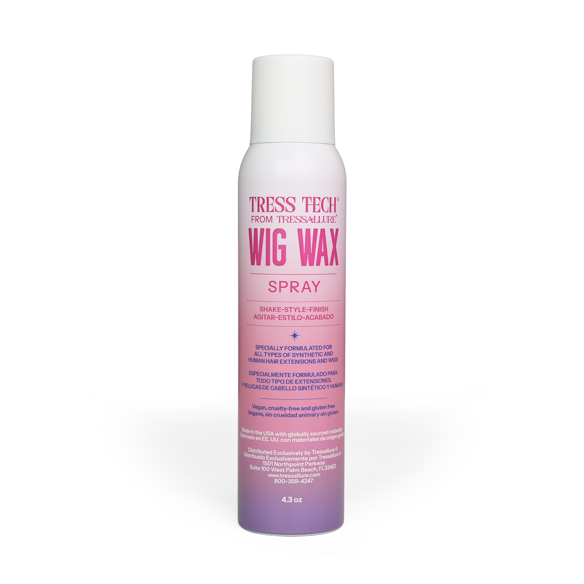 Tressallure TressTech Wig Wax Spray - Now with refreshed packaging!