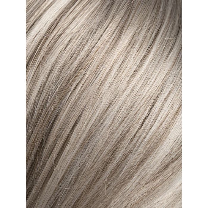 SNOW MIX 60.56.58 | Pure Silver White with 10% Medium Brown & Silver White with 5% Light Brown blend