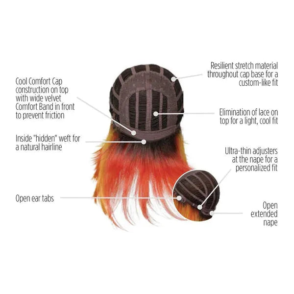 Fierce Fire by Hairdo - Hairdo Wigs Fantasy Collection