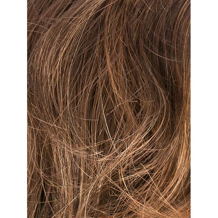 CHOCOLATE ROOTED 830.6 | Medium to Dark Brown base with Light Reddish Brown highlights