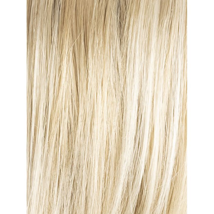 PASTEL BLONDE ROOTED 25.23.26 | Pearl Platinum, Dark Ash Blonde, and Medium Honey Blonde Mix with a Darker Root