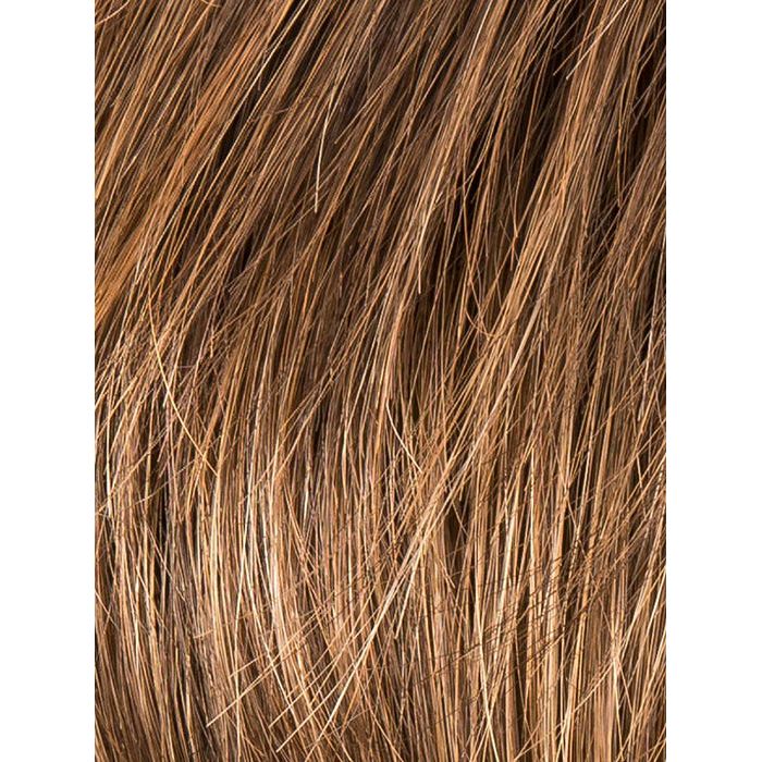 CHOCOLATE ROOTED 830.27.6 | Medium to Dark Brown base with Light Reddish Brown Highlights and Dark Roots