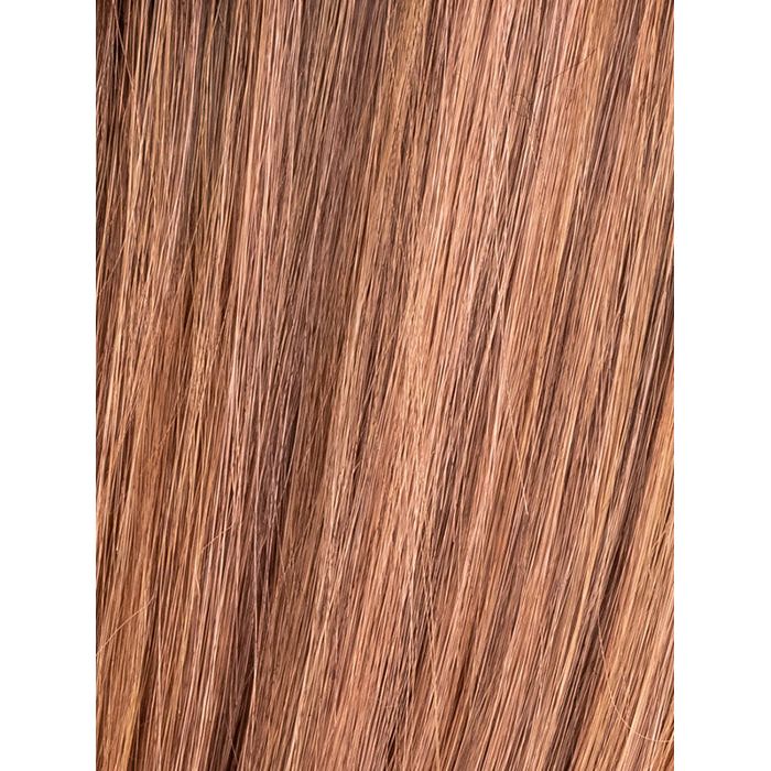 ROSEWOOD ROOTED | Medium Dark Brown Roots that Melt into a Mixture of Saddle Brown and Terra-Cotta Tones