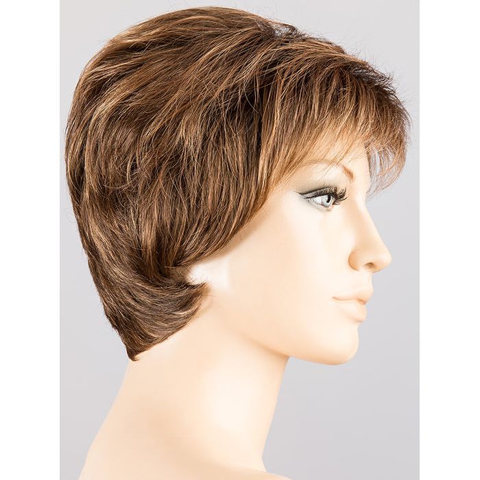 MOCCA ROOTED 830.27.20 | Medium Brown blended with Light Auburn and Dark/Light Strawberry Blonde and Shaded Roots