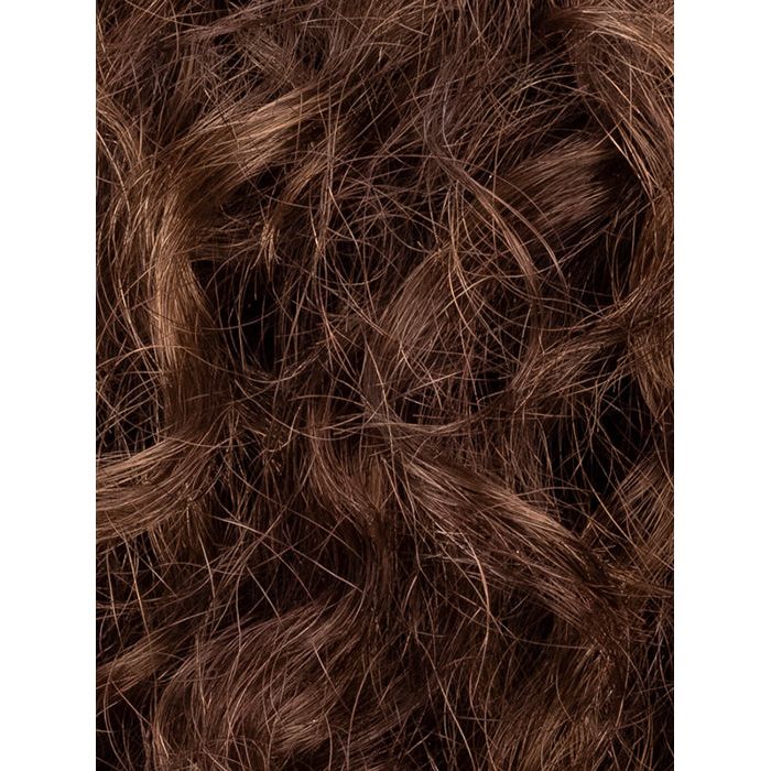 CHOCOLATE ROOTED 6.830 | Medium to Dark Brown base with Light Reddish Brown Highlights and Dark Roots