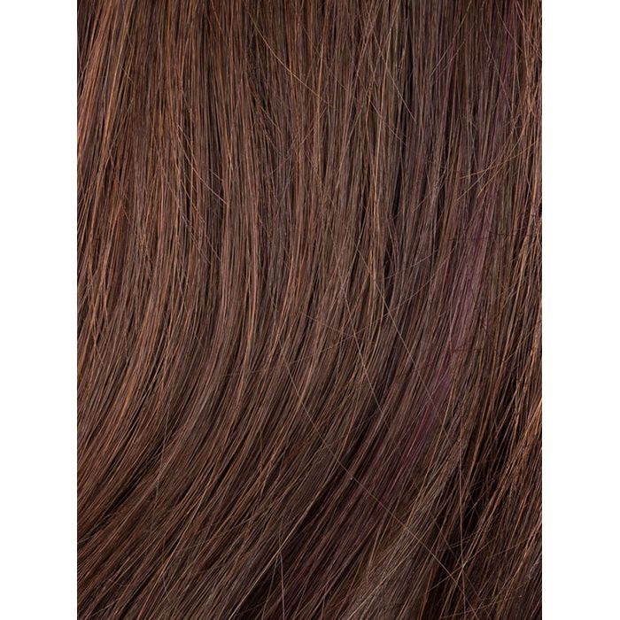 PLUM BROWN ROOTED 33.133.131 | Dark Auburn, Red Violet, and Deep Wine Red blend with Dark Shaded Rooted