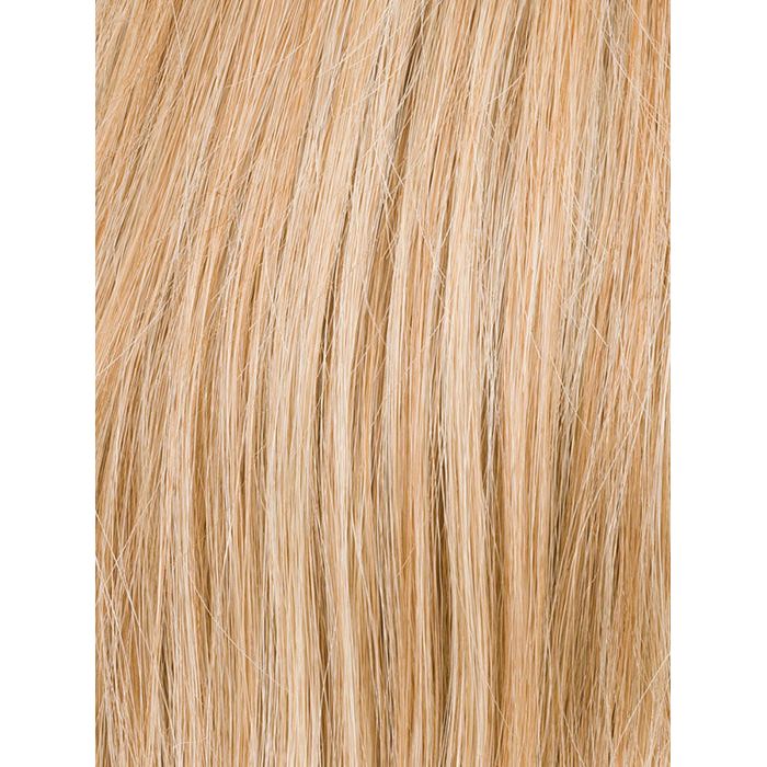 SAHARA BEIGE ROOTED 26.20.25 | Light Golden Blonde, Light Strawberry Blonde, and Lightest Golden Blonde blend with Dark Shaded Roots