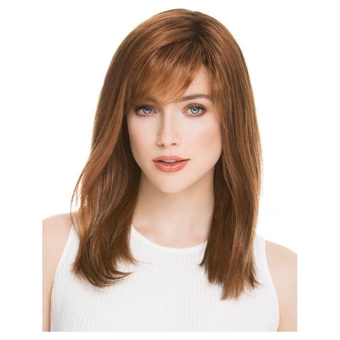 CARRIE by ELLEN WILLE in SAFRAN RED ROOTED 130.29.33 | Dark Copper Red, Copper Red, and Light Copper Red Blend with Dark Auburn Roots