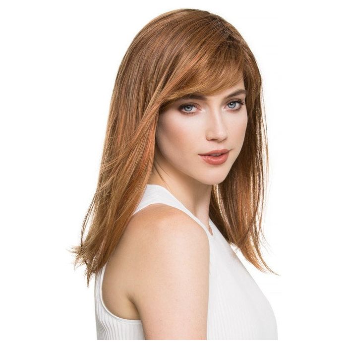 CARRIE by ELLEN WILLE in SAFRAN RED ROOTED 130.29.33 | Dark Copper Red, Copper Red, and Light Copper Red Blend with Dark Auburn Roots