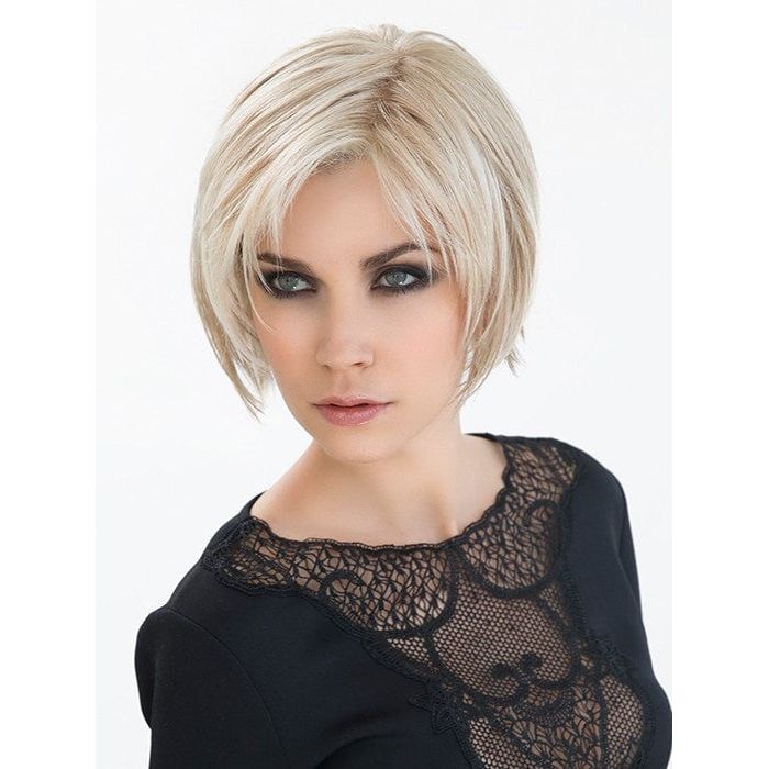 ECHO by ELLEN WILLE in LIGHT CHAMPAGNE MIX 23.22.16 | Platinum Blonde, Cool Platinum Blonde, and Light Golden Blonde Blend