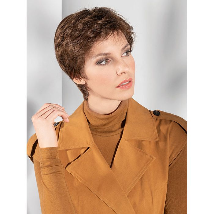 AIR by ELLEN WILLE in CHOCOLATE MIX 830.6 | Medium to Dark Brown base with Light Reddish Brown highlights