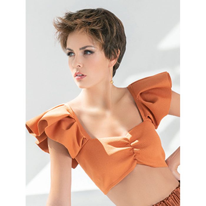 AURA by ELLEN WILLE in HAZELNUT MIX 830.31.27 | Medium Brown Base with Medium Reddish Brown and Copper Red Highlights