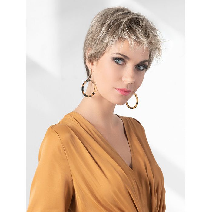 AURA by ELLEN WILLE in DARK SAND MIX 14.22.12 | Light Brown Base with Lightest Ash Brown and Medium Honey Blonde Blend