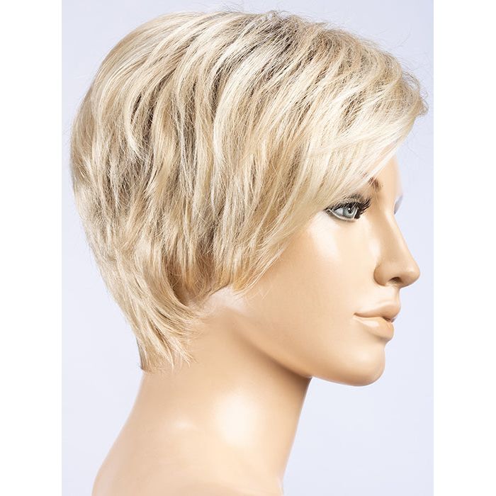 LIGHT CHAMPAGNE ROOTED 23.25.16 | Medium Blonde and Lightest Pale Blonde blend and Lightest Golden Blonde and Shaded Roots