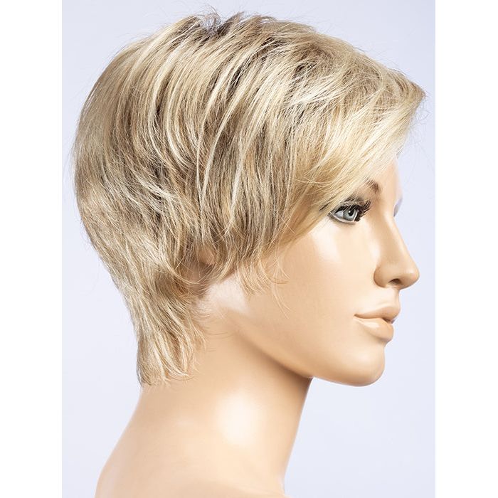 SANDY BLONDE ROOTED 24.14.23 | Medium Ash Blonde and Lightest Pale Blonde blend with Lightest Ash Blonde and Shaded Roots