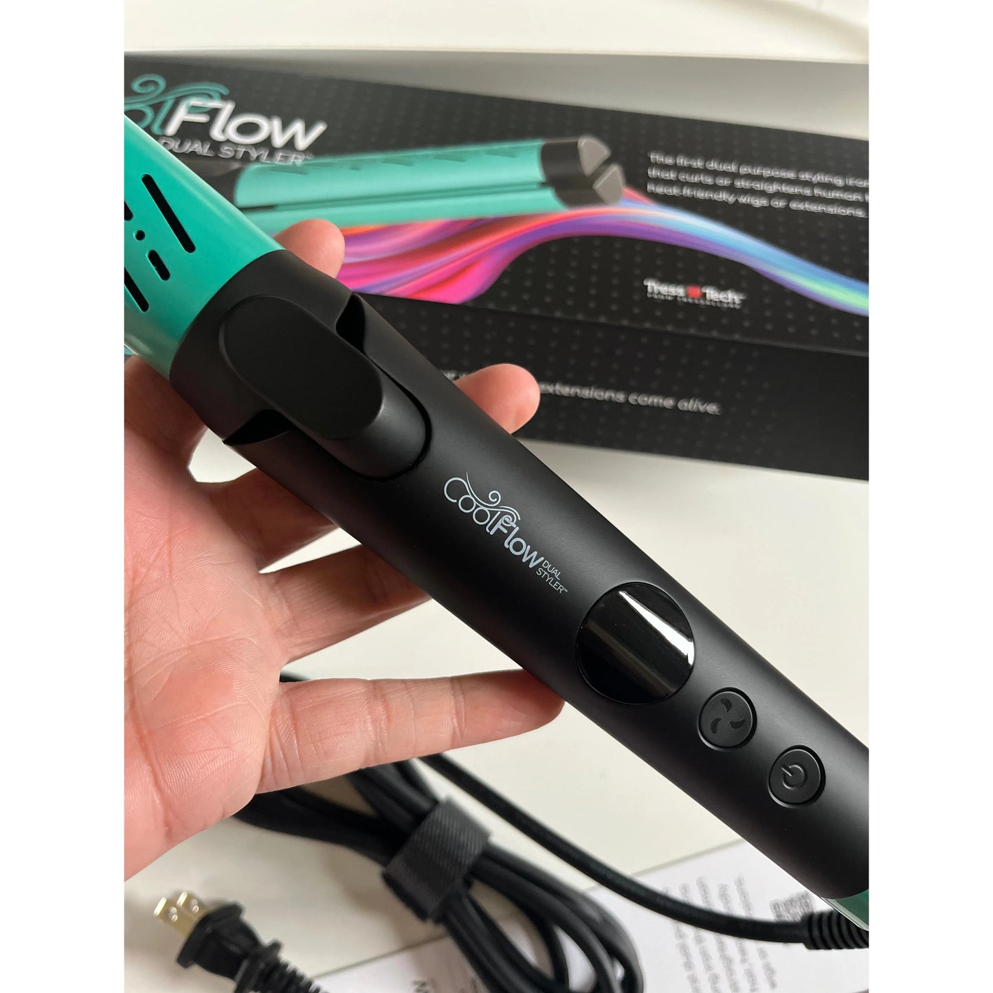 TressTech CoolFlow Dual Styler by TressAllure NEW!!