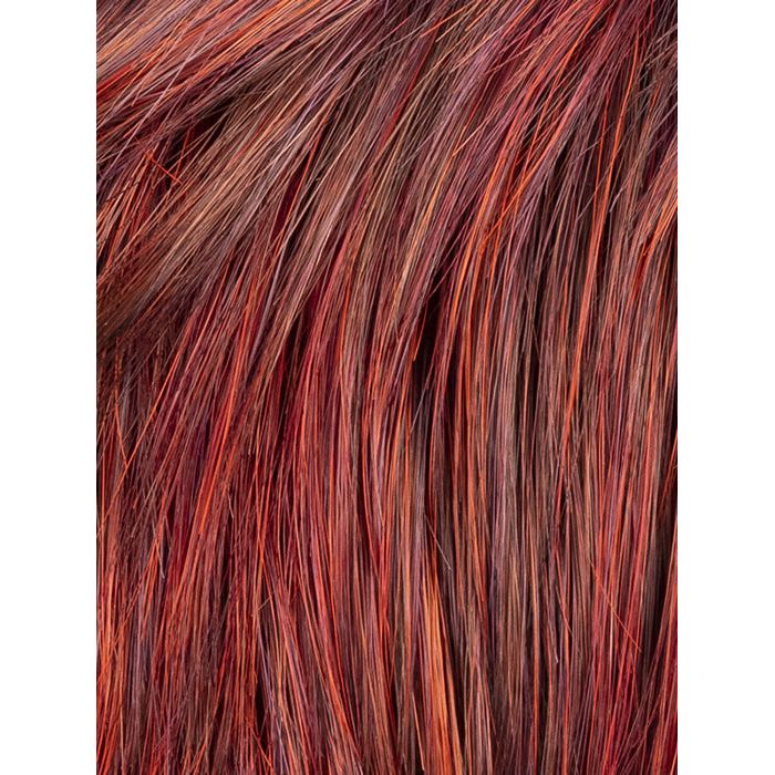 HOT FLAME MIX 132.133 | Bright Cherry Red and Dark Burgundy Mix