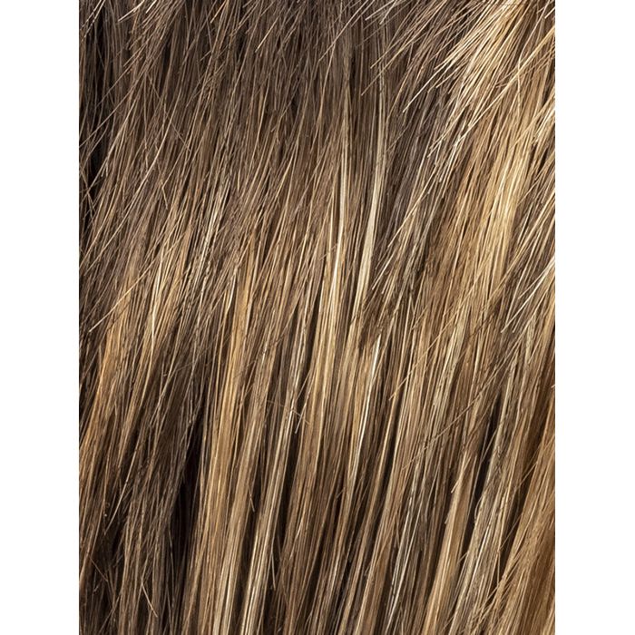 MOCCA LIGHTED 830.20.27 | Light Brown base with Light Caramel Highlights on the Top only, Darker at the Nape
