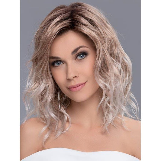 TOUCH by ELLEN WILLE IN CANDY BLONDE ROOTED 101.27.60 | Pearl Platinum, Dark Strawberry Blonde, and Pearl White with Dark Shaded Roots  