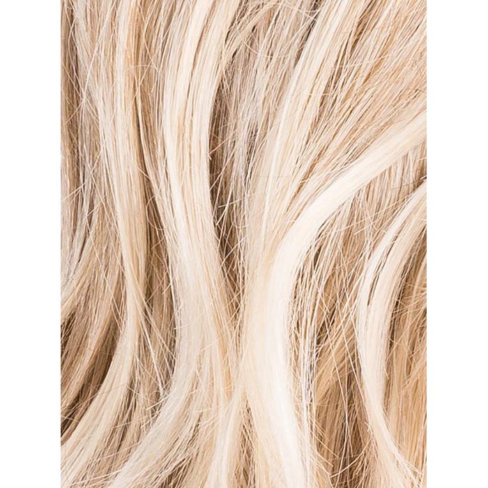 CHAMPAGNE ROOTED 101.20.23 | Light Beige Blonde, Medium Honey Blonde, and Platinum Blonde Blend with Dark Roots