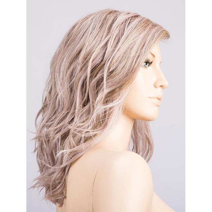 LAVENDER ROOTED | Medium Dark Brown Root, Blended into a Light Silver Smoke Tones, Blended with Various Shades of Purple with Dark Roots