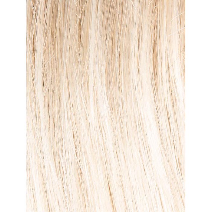 LIGHT CHAMPAGNE ROOTED 23.25.24 | Pearl Platinum and Light Golden Blonde Blend with Medium Brown Roots